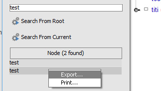 editix import export table content