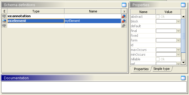 editix schema editor