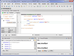 editix xslt editor